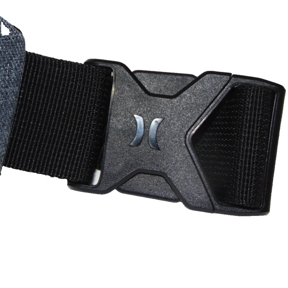 Hurley One and Only Waist Pack Fanny Pack Crossbody Belt Bag Gray Heather NWT